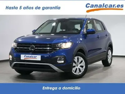 Usado VW T-Cross Edition 95 CV (69 kW) 2021 Azul SUV