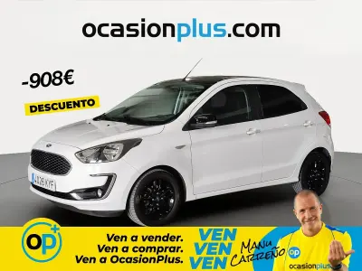 Usado Ford Ka 85 CV (62 kW) 2019 Blanco Berlina