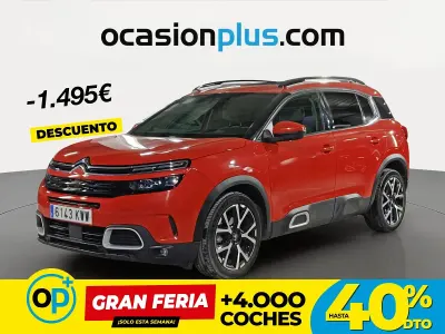 Usado Citroën C5 Aircross Shine 131 CV (96 kW) 2019 Rojo SUV