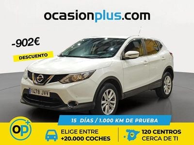 Blanco Usado 2016 Nissan Qashqai Acenta SUV | 11.288 € (Buen precio)