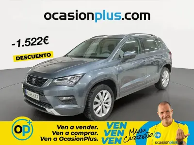 Usado Seat Ateca Style 150 CV (110 kW) 2019 Gris SUV