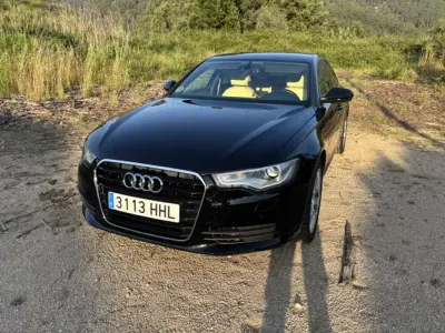 Usado Audi A6 204 CV (150 kW) 2012 Negro Berlina
