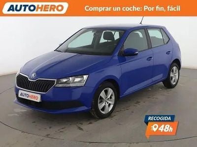 Occasion Skoda Fabia Ambition 75 ch (55 kW) 2018 Bleue Berline