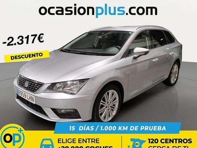 Usado Seat Leon ST XCELLENCE 150 CV (110 kW) 2020 Gris plata Familiar