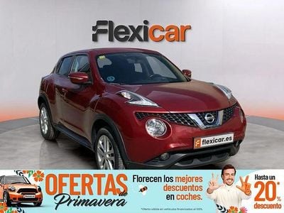 Usado Nissan Juke N-Connecta 110 CV (80 kW) 2018 Rojo SUV