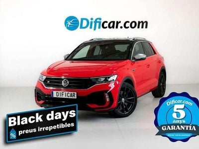Rojo Usado 2021 VW T-Roc R SUV | 33.990 € (Precio justo)