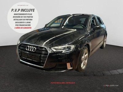 Käytetty Audi A3 Comfort 150 HP (110 kW) 2017 Musta Sedan