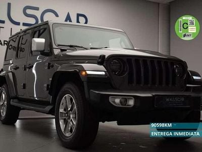 Usado Jeep Wrangler Unlimited Sahara 200 CV (147 kW) 2019 Gris SUV
