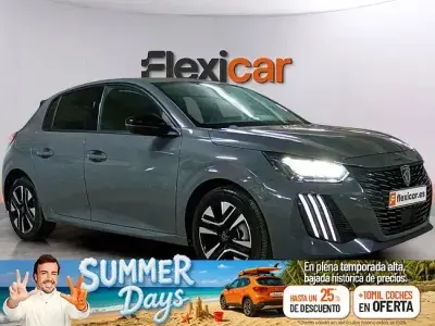Usado Peugeot 208 Allure 110 CV (80 kW) 2025 Gris Utilitario