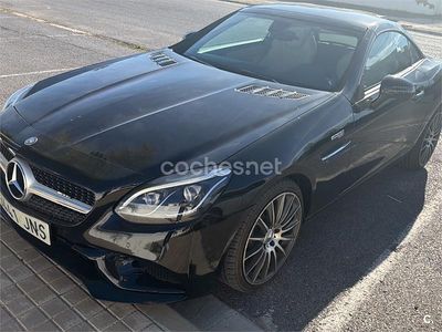 Usado Mercedes SLK200 CarbonLOOK Edition 184 CV (135 kW) 2013 Negro Descapotable
