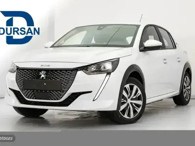 Usado Peugeot e-208 Active 100 kW (136 CV) 2024 Blanco Utilitario