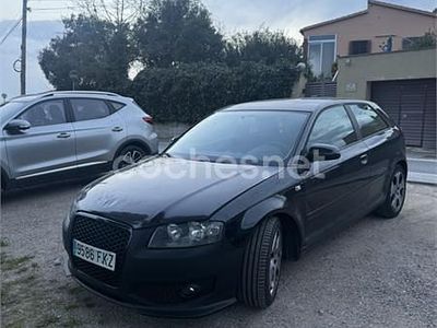 Usado Audi A3 Ambiente 140 CV (102 kW) 2007 Negro Utilitario