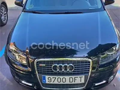 Usado Audi A3 Sportback Ambition 140 CV (102 kW) 2005 Negro Utilitario