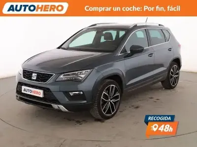 Usado Seat Ateca 4Drive 150 CV (110 kW) 2017 Gris SUV