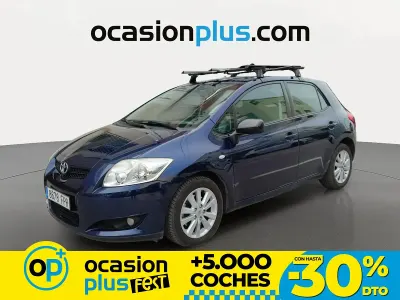 Begagnad Toyota Auris Sol 126 HK (92 kW) 2007 Blå Halvkombi