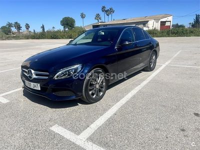 Käytetty Mercedes C220 Avantgarde 170 HP (125 kW) 2015 Sininen Sedan