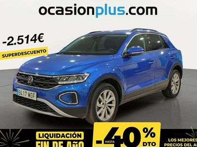 Azul Usado 2023 VW T-Roc Life SUV | 20.169 € (Buen precio)