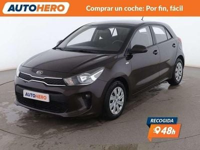Usado Kia Rio 86 CV (63 kW) 2018 Marrón Utilitario