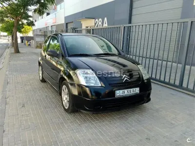 Usado Citroën C2 VTR Sport 70 CV (51 kW) 2006 Negro Utilitario