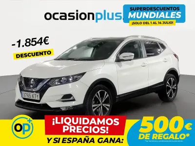 Usado Nissan Qashqai N-Connecta 115 CV (84 kW) 2019 Blanco SUV