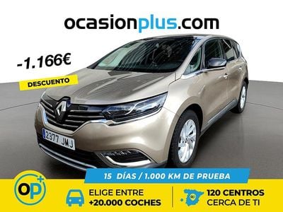 Beige Usado 2016 Renault Espace Zen Monovolumen | 14.584 € (Precio justo)