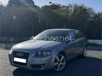 Usado Audi A3 Ambition 140 CV (102 kW) 2006 Gris / plata Utilitario