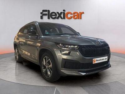 Usado Skoda Kodiaq SportLine 150 CV (110 kW) 2023 Gris SUV