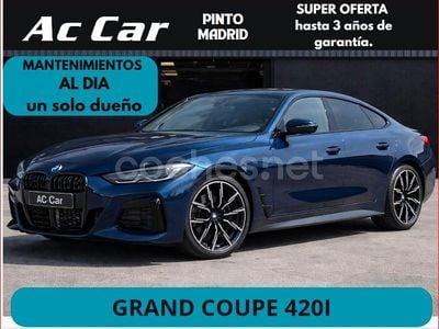 Azul Usado 2022 BMW 420 Coupe | 35.800 € (Precio justo)