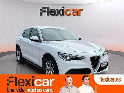 Usado Alfa Romeo Stelvio 180 CV (132 kW) 2018 Blanco SUV