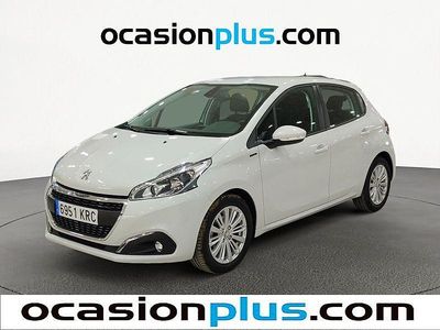 Usado Peugeot 208 Signature Sky 110 CV (80 kW) 2018 Blanco Utilitario