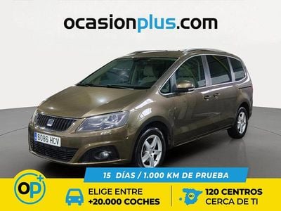 Usado Seat Alhambra Style 200 CV (147 kW) 2011 Verde Monovolumen