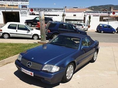 Azul Usado 1993 Mercedes SL500 Descapotable | 21.000 €
