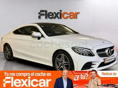 Usado Mercedes C220 170 CV (125 kW) 2018 Blanco Coupe