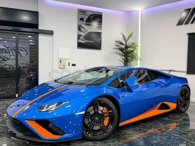 Usado Lamborghini Huracán 610 CV (448 kW) 2021 Azul Coupe