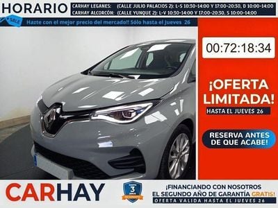 Usado Renault Zoe Intens 80 kW (109 CV) 2021 Gris Utilitario