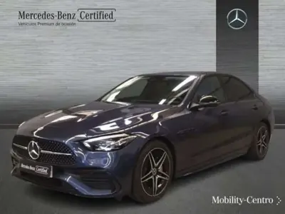 Usado Mercedes C200 163 CV (119 kW) 2025 Azul Berlina