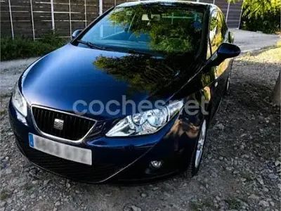 Usado Seat Ibiza 90 CV (66 kW) 2010 Azul Berlina