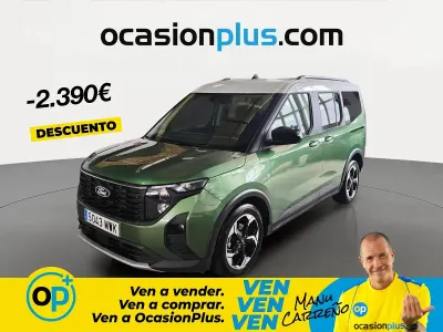 Usado Ford Tourneo Courier Active 125 CV (91 kW) 2024 Verde Monovolumen