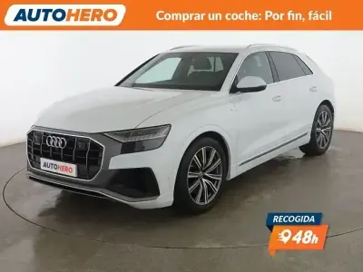 Usado Audi Q8 S-Line 286 CV (210 kW) 2019 Blanco SUV