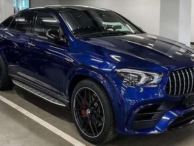 Usado Mercedes GLC63 AMG AMG 476 CV (350 kW) 2021 Azul Coupe
