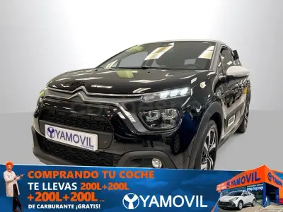 Usado Citroën C3 PureTech 110 CV (80 kW) 2021 Negro Utilitario
