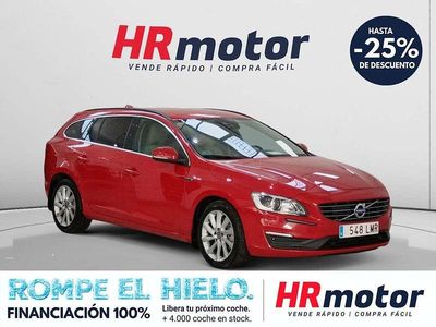 Usado Volvo V60 Momentum 190 CV (139 kW) 2016 Rojo Familiar
