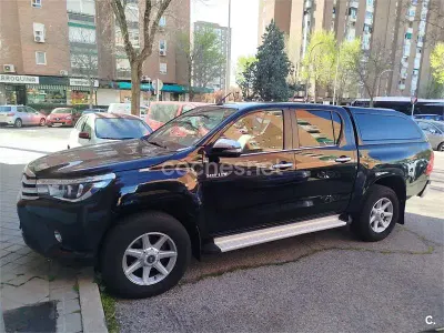 Usado Toyota HiLux 150 CV (110 kW) 2017 Negro Pickup/Camioneta