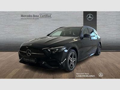 Usado Mercedes C300e 313 CV (230 kW) 2024 Pintura estándar: negro estánd Familiar