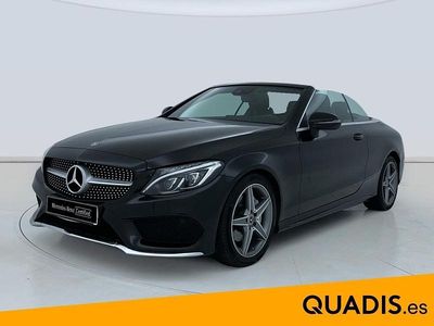 Usado Mercedes C220 170 CV (125 kW) 2018 Negro Descapotable