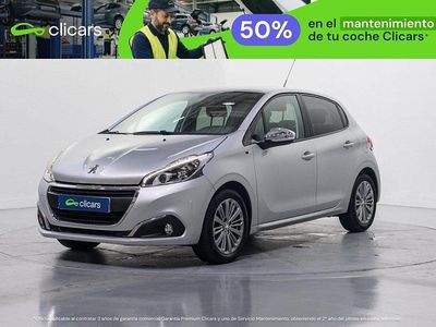 Usado Peugeot 208 Style 82 CV (60 kW) 2016 Gris Utilitario