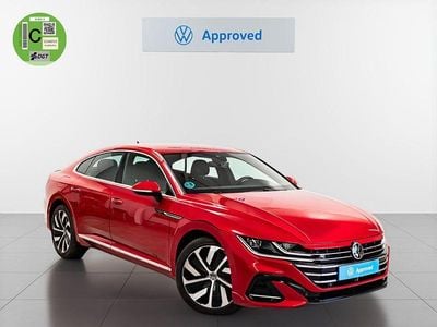 Rojo Usado 2021 VW Arteon R-line Berlina | 32.690 € (Precio justo)