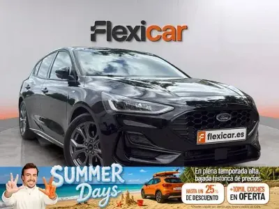 Usado Ford Focus ST-Line X 125 CV (91 kW) 2025 Negro Berlina