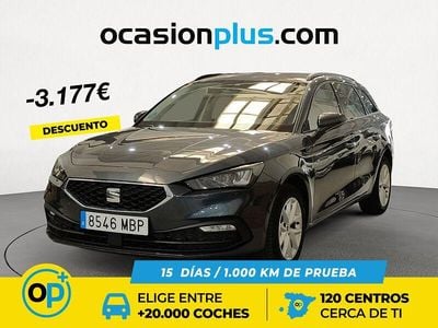 Gris / plata Usado 2022 Seat Leon Style Familiar | 19.990 € (Precio justo)