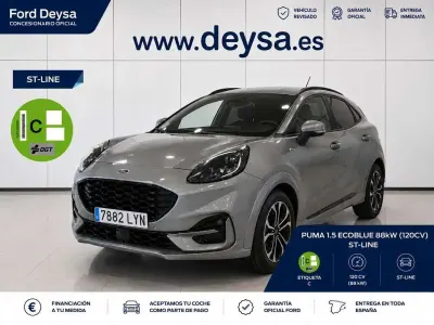 Usado Ford Puma ST-Line 120 CV (88 kW) 2022 Plateado SUV